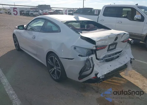 2022 BMW 430I z USA, uszkodzony, nr VIN WBA53AP09NCJ61703